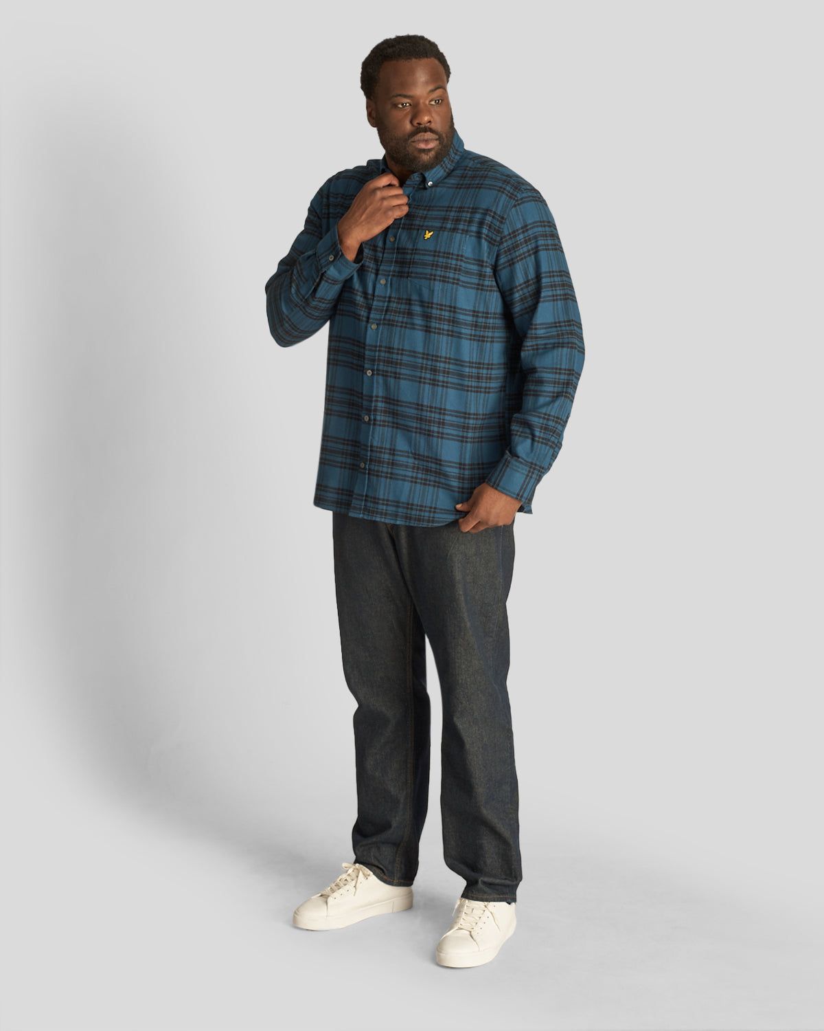 Check Flannel Shirt Plus sold by Lyle & Scott product image thumbnail 2