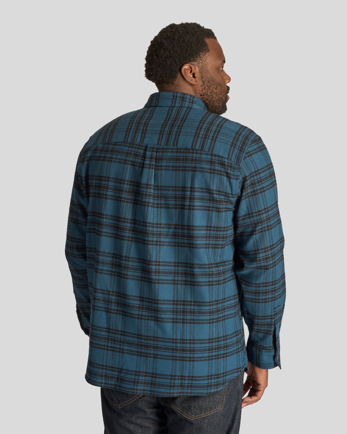 Check Flannel Shirt Plus sold by Lyle & Scott product image thumbnail 3