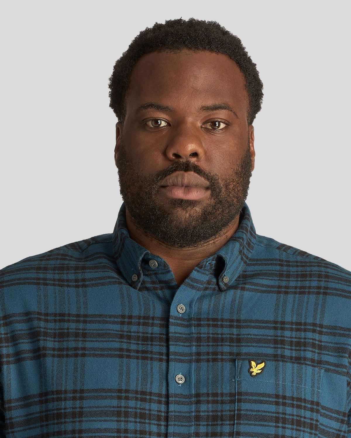 Check Flannel Shirt Plus sold by Lyle & Scott product image thumbnail 4