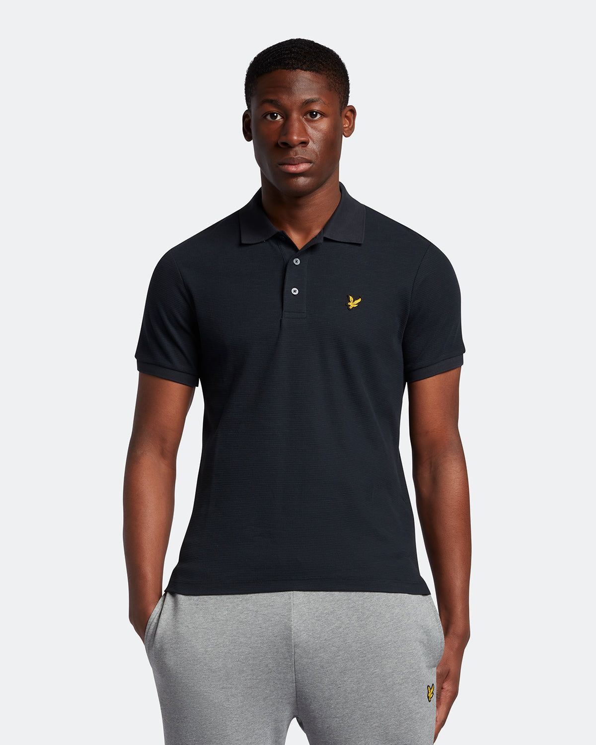 Milano Trim Polo Shirt sold by Lyle & Scott