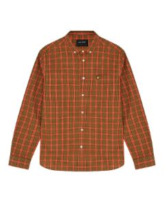Check Poplin Shirt sold by Lyle & Scott