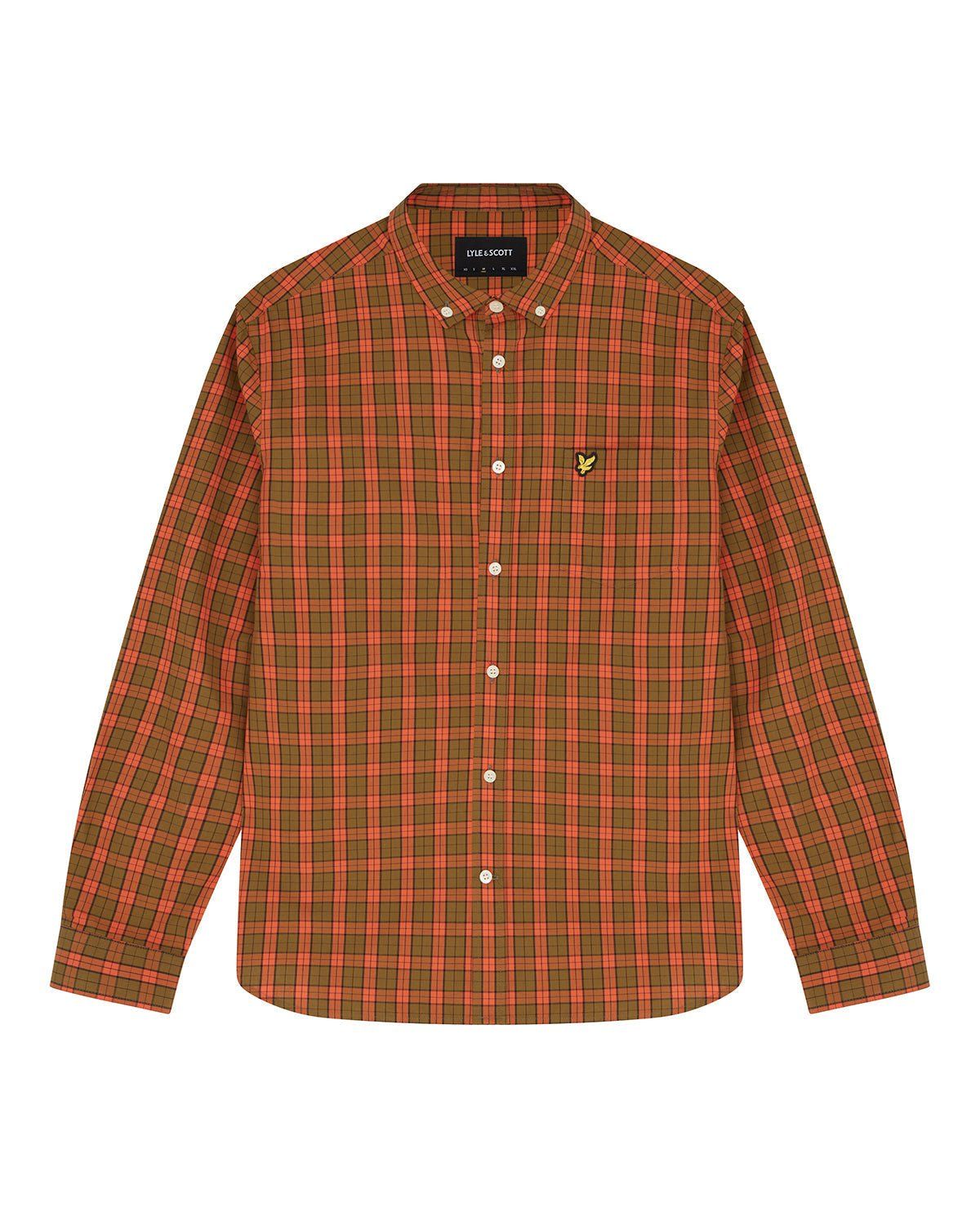 Check Poplin Shirt sold by Lyle & Scott product image thumbnail 5