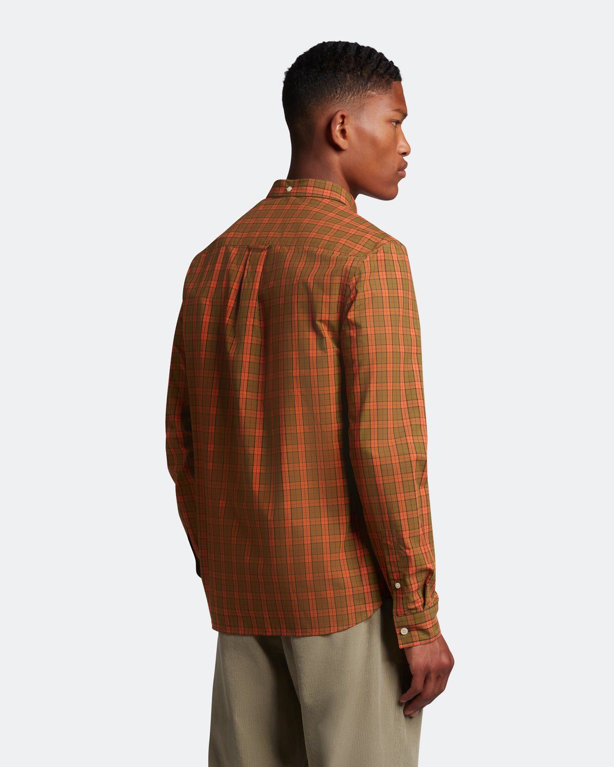 Check Poplin Shirt sold by Lyle & Scott product image thumbnail 3