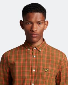 Check Poplin Shirt sold by Lyle & Scott