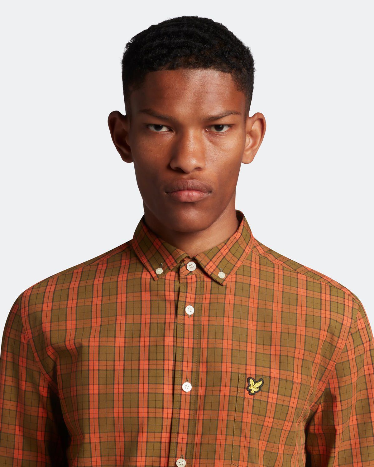 Check Poplin Shirt sold by Lyle & Scott product image thumbnail 4