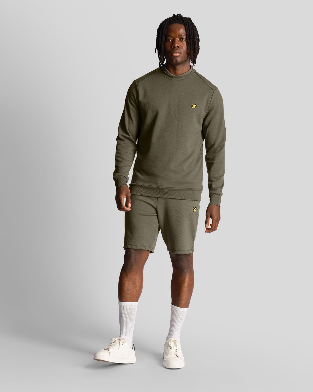 Sports Crew Neck Fly Fleece Jumper sold by Lyle & Scott product image thumbnail 2