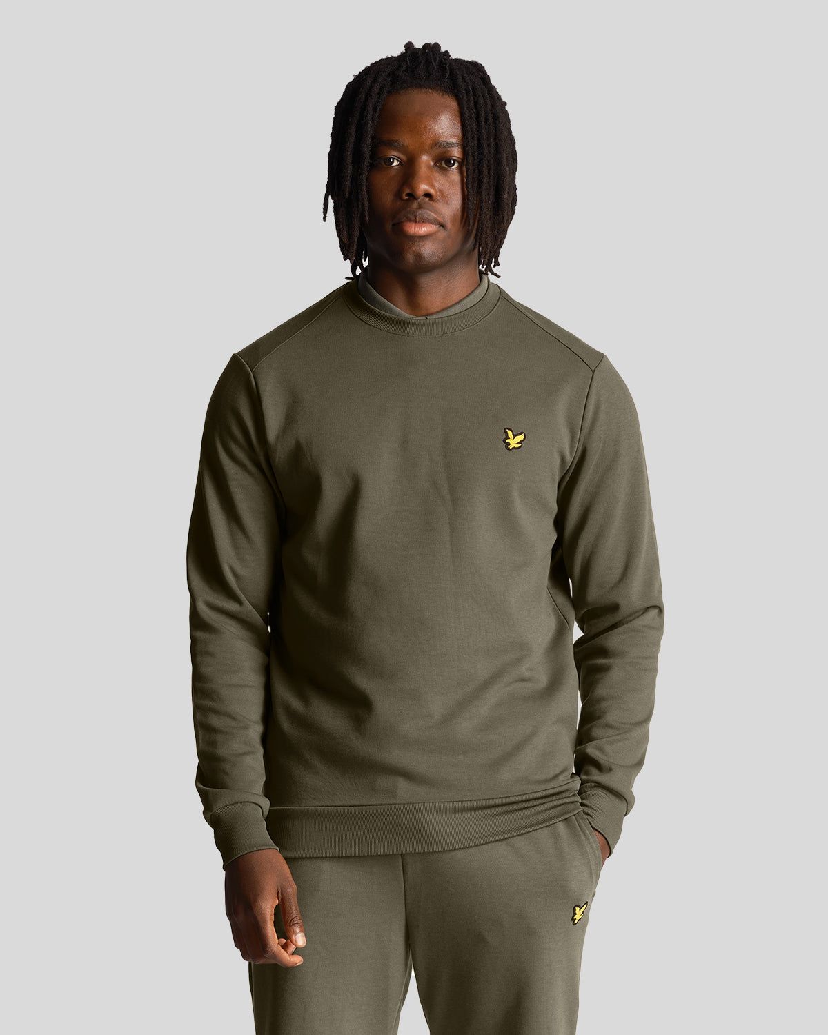 Sports Crew Neck Fly Fleece Jumper sold by Lyle & Scott