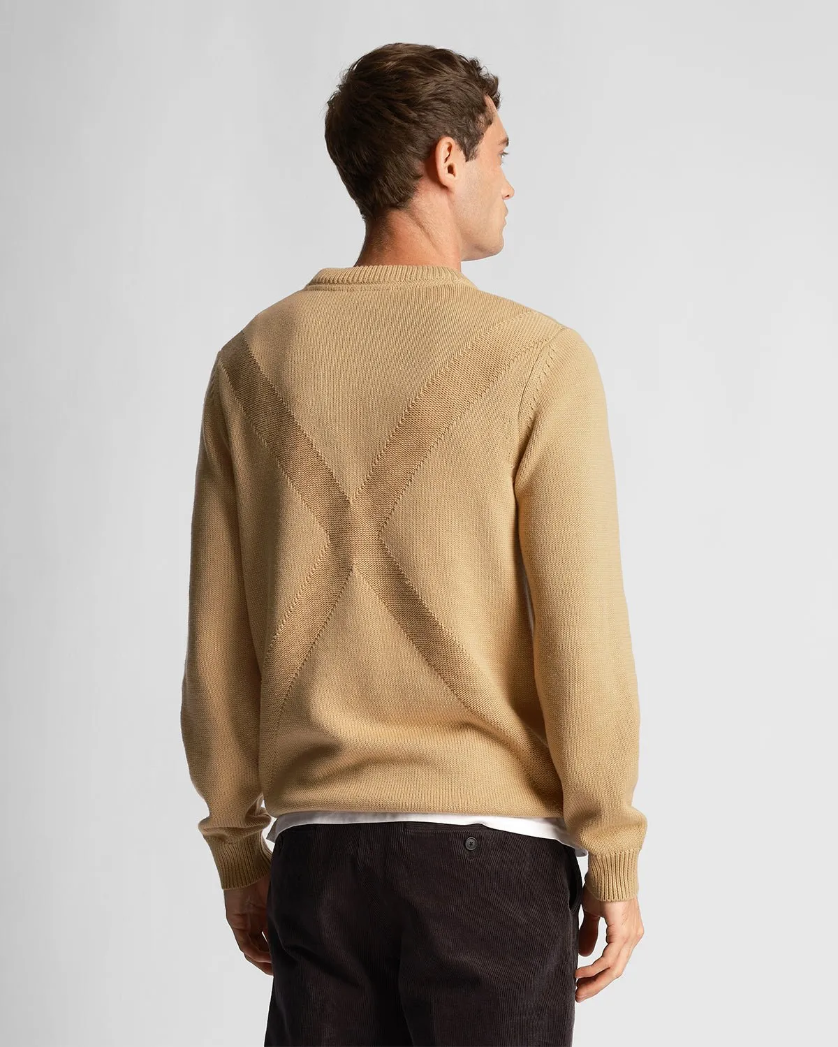 Insignia Crew Neck Jumper sold by Lyle & Scott product image thumbnail 3