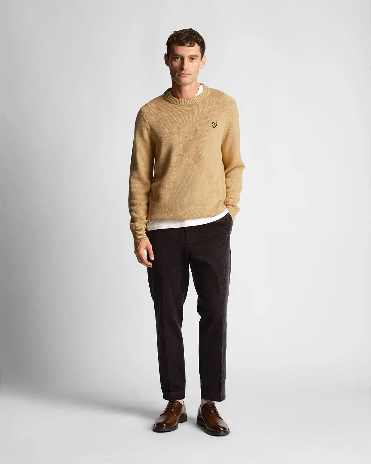 Insignia Crew Neck Jumper sold by Lyle & Scott product image thumbnail 2