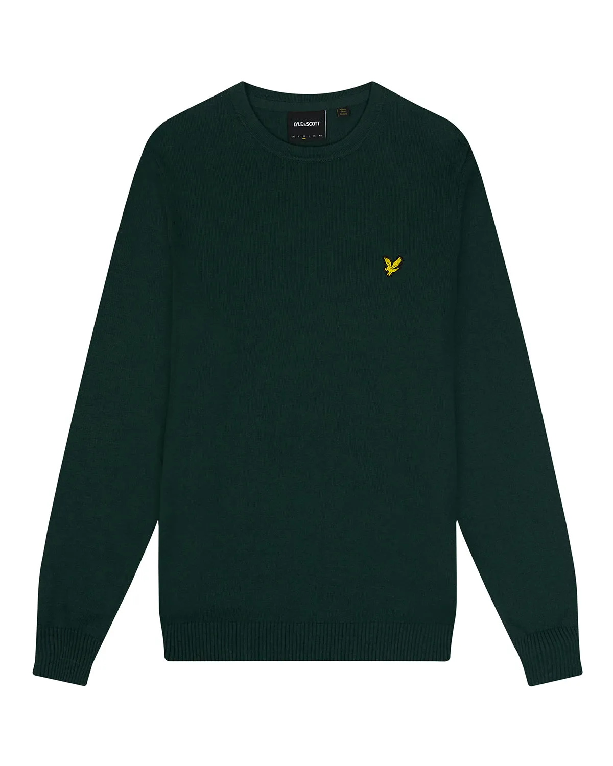 Cotton Merino Crew Neck Jumper sold by Lyle & Scott product image thumbnail 5