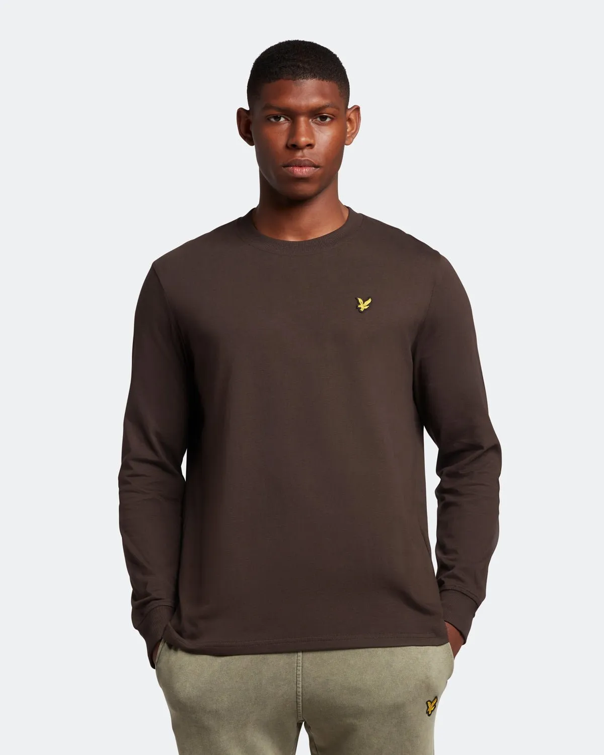 Relaxed Long Sleeve T-Shirt sold by Lyle & Scott