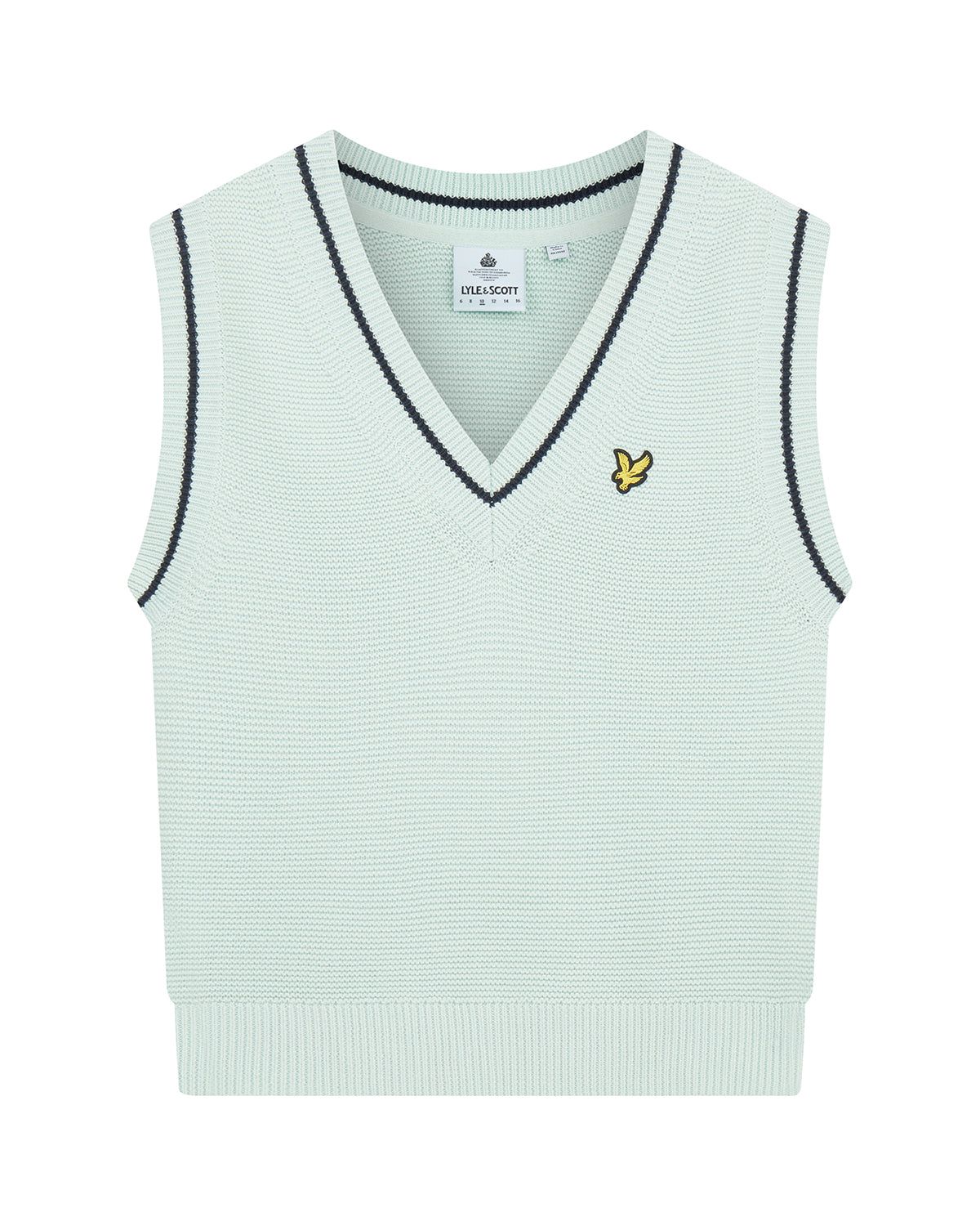 Womens V Neck Vest with Crest sold by Lyle & Scott product image thumbnail 5