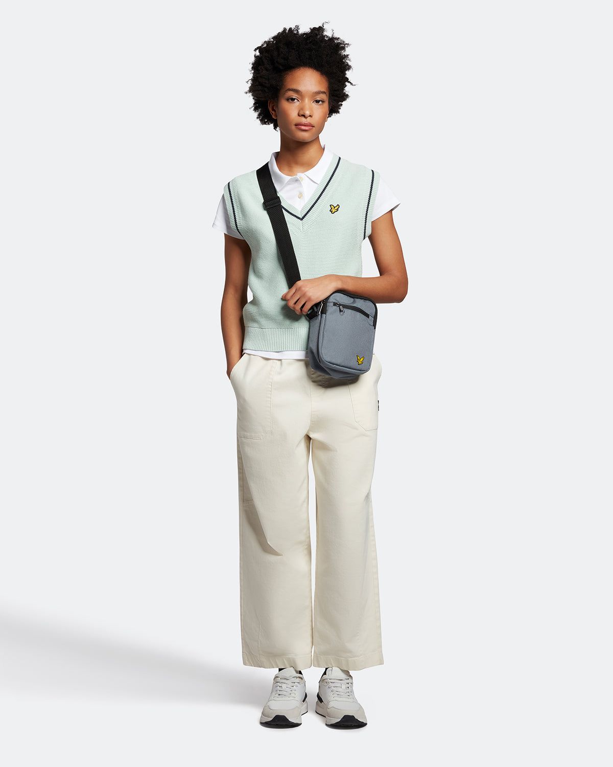 Womens V Neck Vest with Crest sold by Lyle & Scott product image thumbnail 2