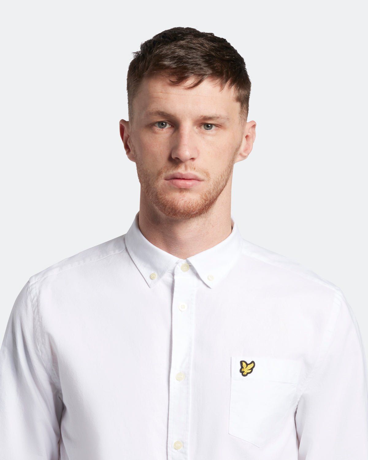 Regular Fit Light Weight Oxford Shirt sold by Lyle & Scott product image thumbnail 4