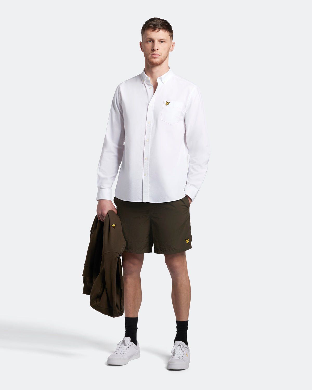 Regular Fit Light Weight Oxford Shirt sold by Lyle & Scott product image thumbnail 2
