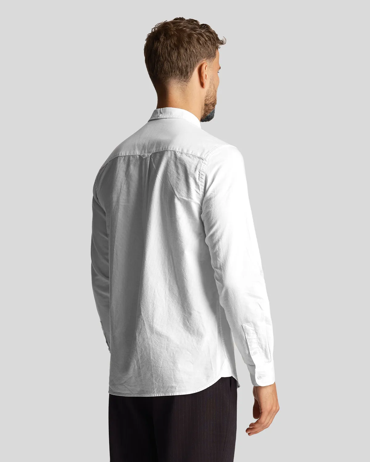 Light Weight Oxford Shirt sold by Lyle & Scott product image thumbnail 3