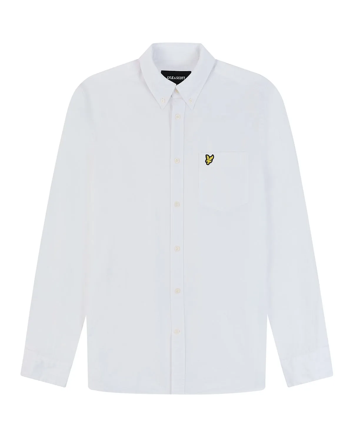 Cotton Linen Button Down Shirt sold by Lyle & Scott product image thumbnail 5
