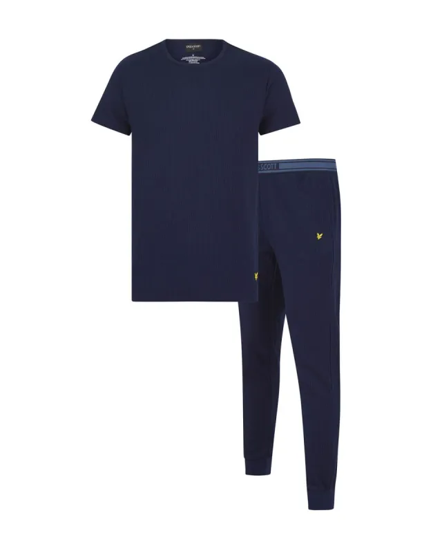 Waffle Two Piece Lounge Set sold by Lyle & Scott