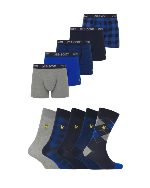 5 Pack Assorted Underwear And Socks Set made by Lyle & Scott
