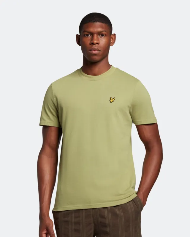 Crest Tipped T-Shirt sold by Lyle & Scott