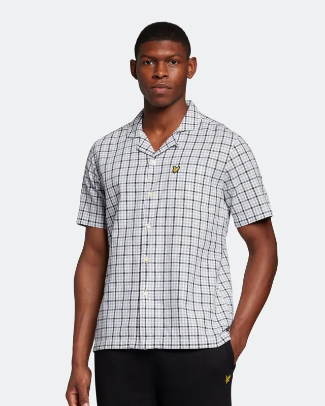 Gingham Revere Collar Shirt sold by Lyle & Scott
