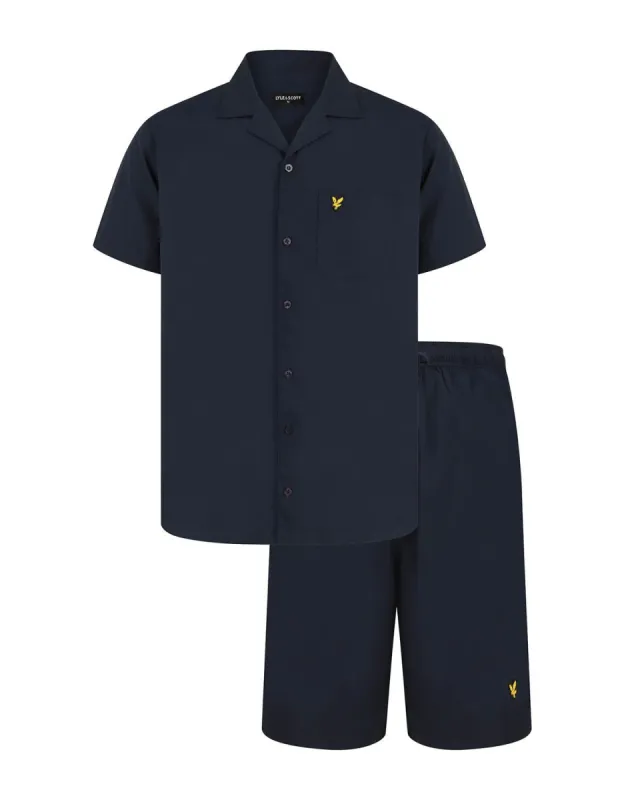 Woven Short Pyjama Set made by Lyle & Scott