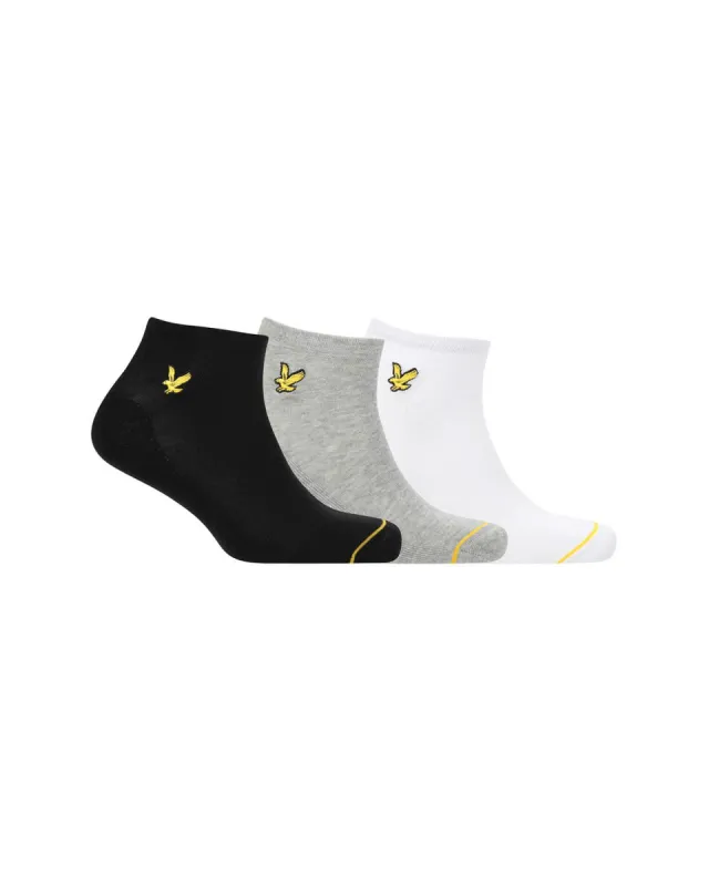 3 Pack Ankle Socks made by Lyle & Scott