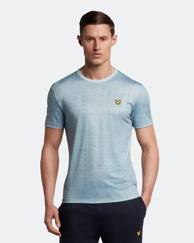 Grid T-Shirt sold by Lyle & Scott