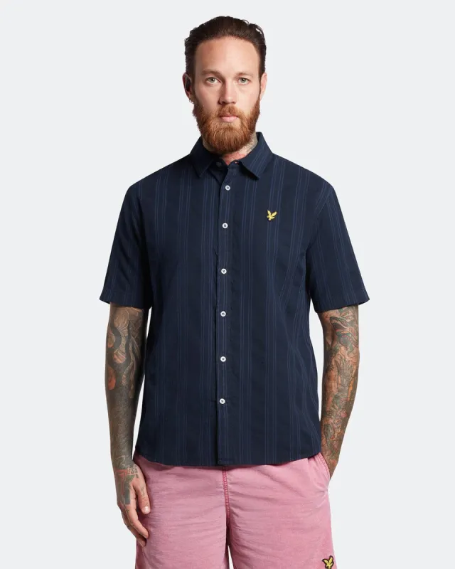Barre Short Sleeve Shirt sold by Lyle & Scott