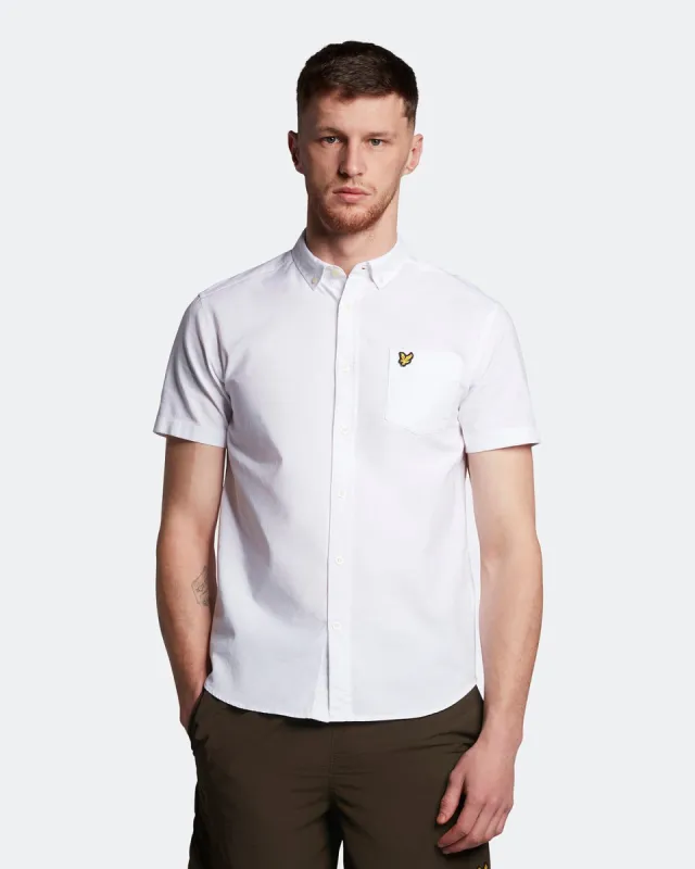 Short Sleeve Oxford Shirt Plus sold by Lyle & Scott