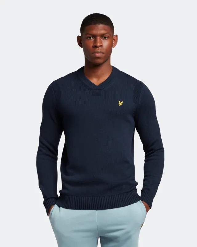 Utility V Neck Jumper sold by Lyle & Scott
