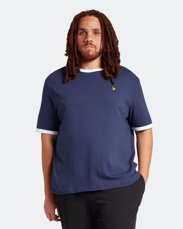 Ringer T-Shirt Plus sold by Lyle & Scott