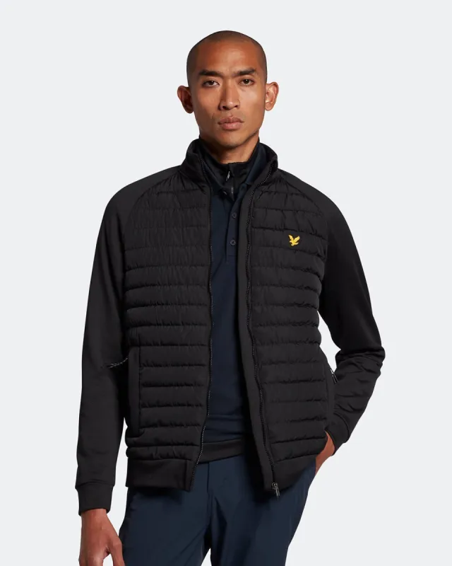 Golf Back Fleece Jacket sold by Lyle & Scott
