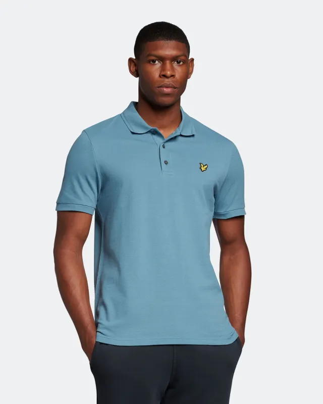Crest Tipped Polo Shirt sold by Lyle & Scott