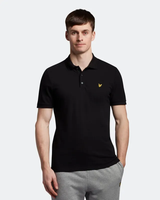 Crest Tipped Polo Shirt sold by Lyle & Scott