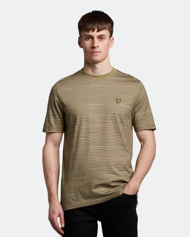 Breton Stripe T-Shirt sold by Lyle & Scott