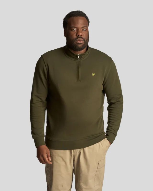 1/4 Zip Sweatshirt Plus sold by Lyle & Scott