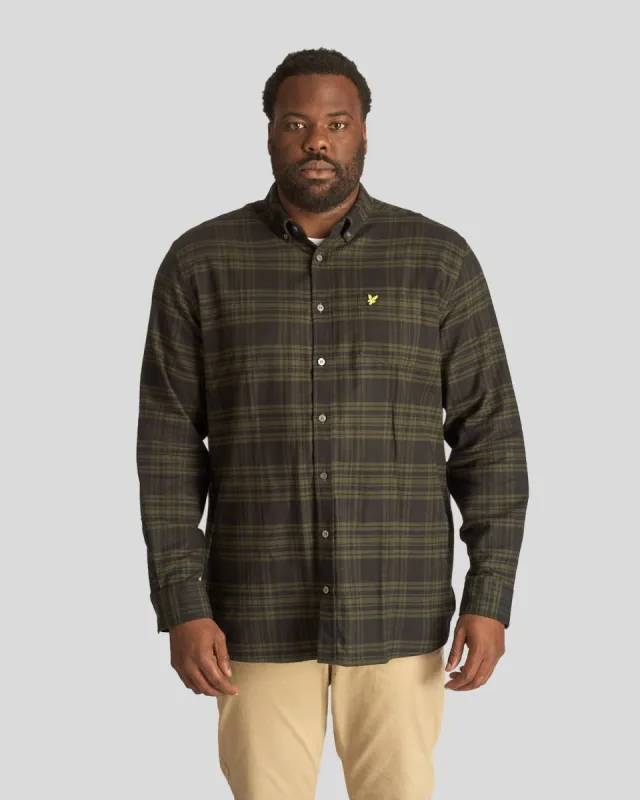 Check Flannel Shirt Plus sold by Lyle & Scott