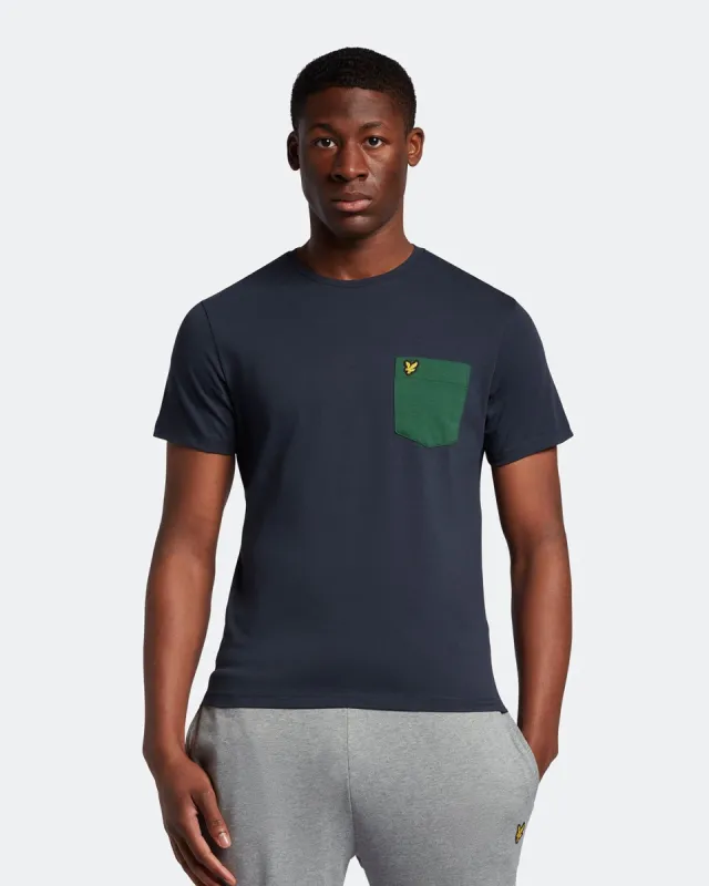 Contrast Pocket T-Shirt sold by Lyle & Scott