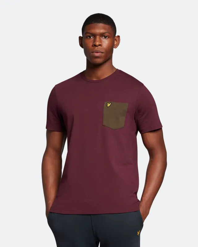 Contrast Pocket T-Shirt sold by Lyle & Scott