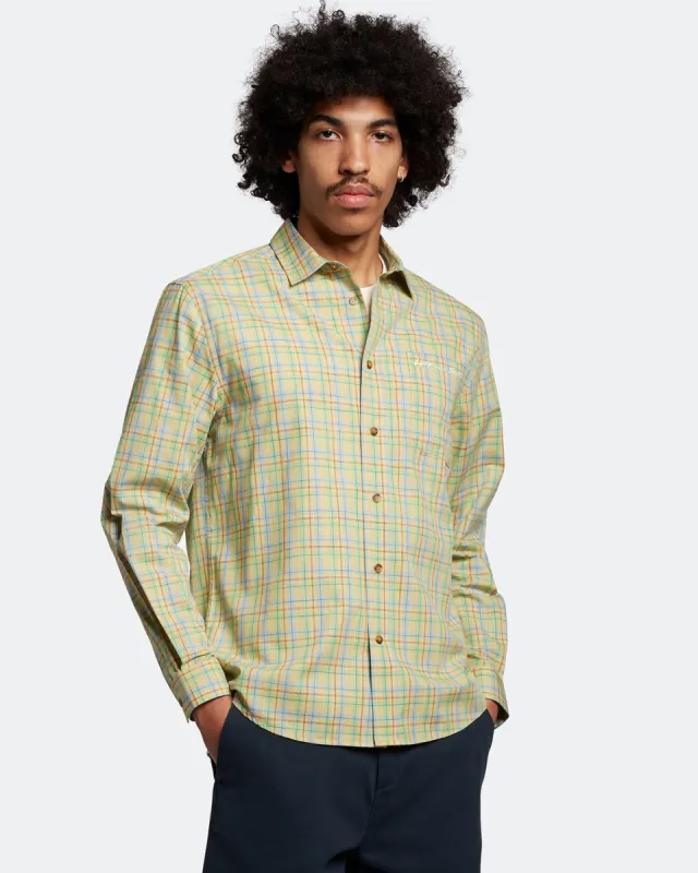 Grid Long Sleeve Shirt sold by Lyle & Scott