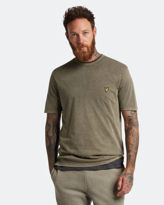 Washed T-Shirt sold by Lyle & Scott