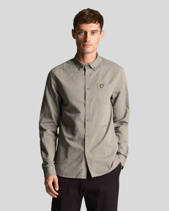 Light Weight Oxford Shirt sold by Lyle & Scott
