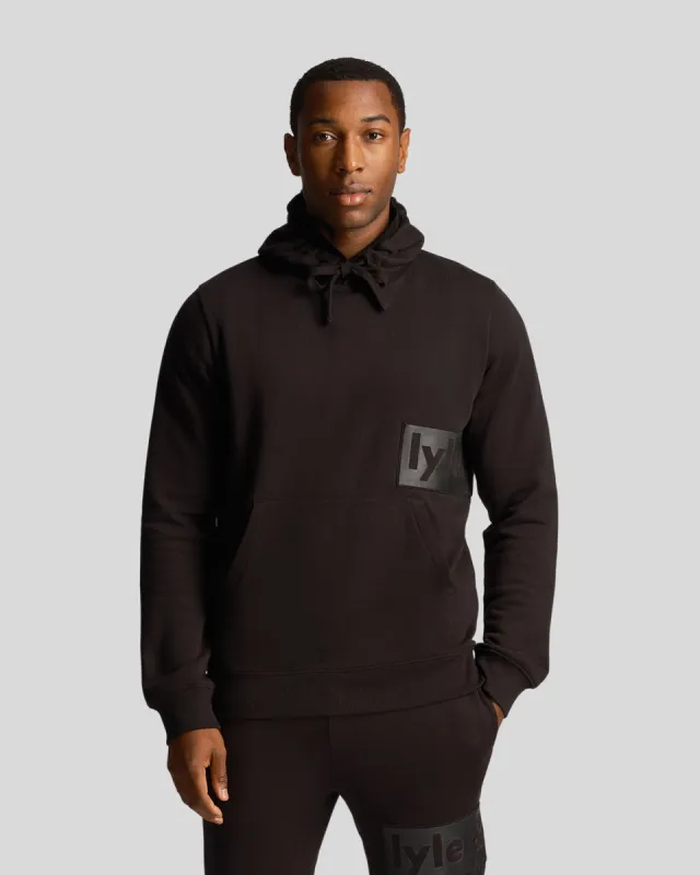 HD Panelled Hoodie sold by Lyle & Scott