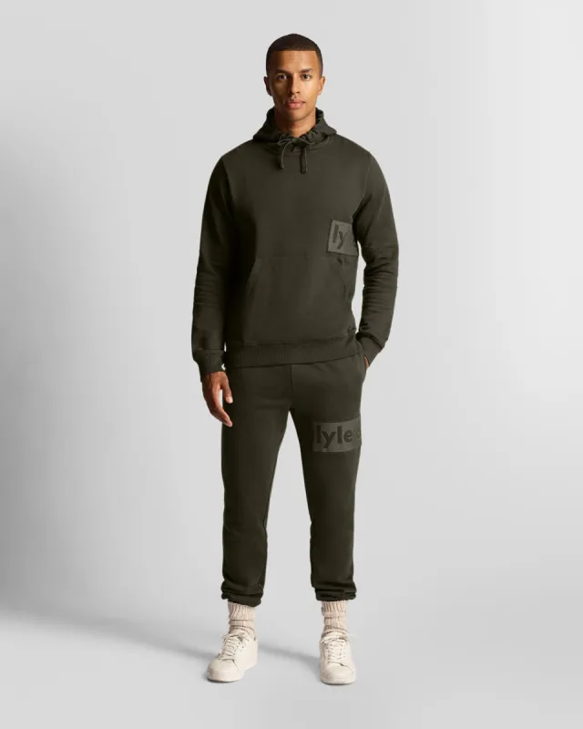 HD Panelled Jogger sold by Lyle & Scott