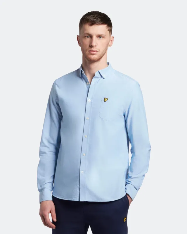 Regular Fit Light Weight Oxford Shirt sold by Lyle & Scott