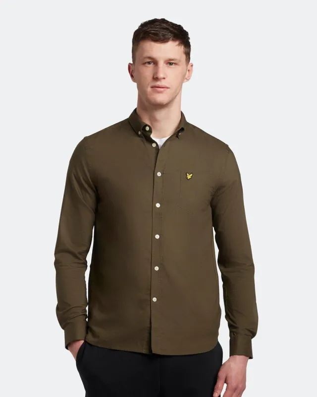 Regular Fit Light Weight Oxford Shirt sold by Lyle & Scott