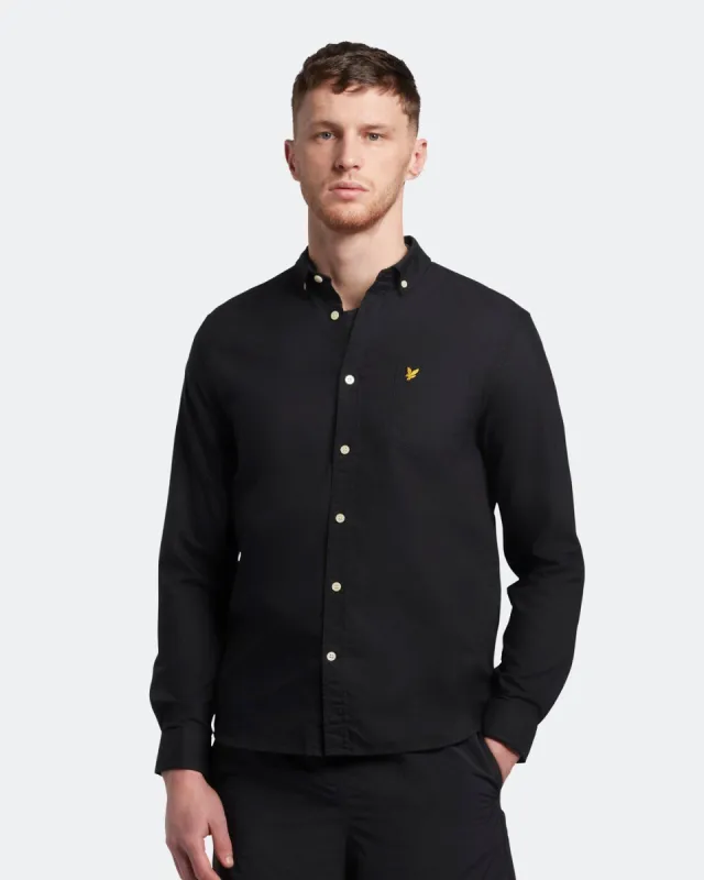 Regular Fit Light Weight Oxford Shirt sold by Lyle & Scott
