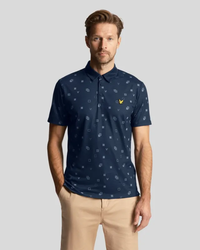 Golf Eagle Polka Polo Shirt sold by Lyle & Scott