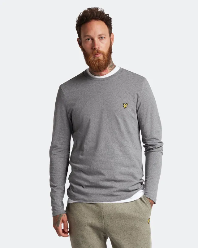 Plain Long Sleeve T-Shirt Plus sold by Lyle & Scott